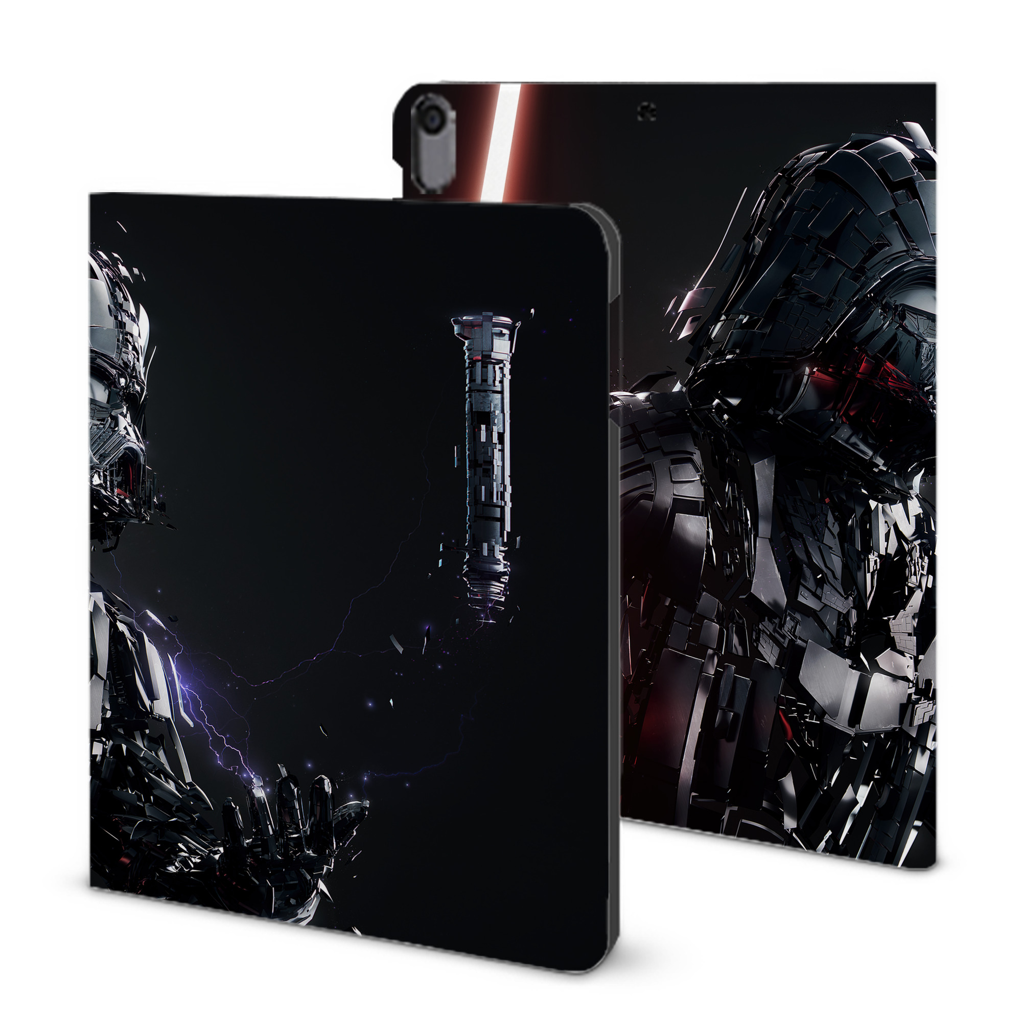 （画像用） スター・ウォーズ Star Wars IPad ケース ブック型 PUレザー TPU 耐衝撃 軽量 薄型 ペン収納なし 全面保護 IPad 各モデル対応